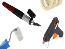 Pressing rollers, brushes, tape and more  width=