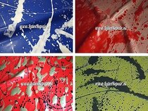 Latex éclaboussures - Eau de Javel  width=