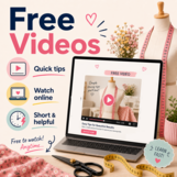 Free videos – quick tips!  width=