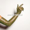 Latex Handschoenen - Metallic goud - Lang - Opera (Lolllipop Latex)