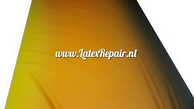 Latex sheet - Ombre style oranje zwart