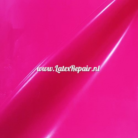 neon fuchsia latex rubber sheet gummi