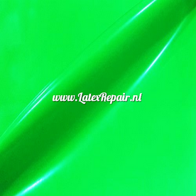neon green grun groen vert latex rubber