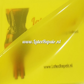 Latex 0.40 | Transparant Fris Geel - Extra breed! (&plusmn; 108 cm)