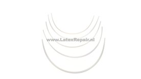Plastic beugel kunststof in kleine en grote maten 70 75 80 85 90 95 100 110 115 120 125 omvang wit stevig