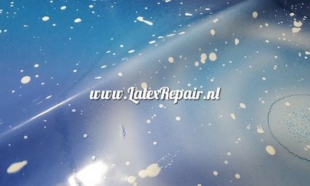 Latex galaxy sheet blauw 03