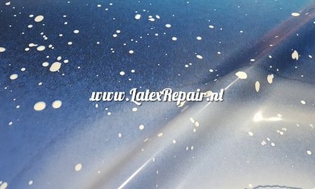 Latex galaxy sheet blauw 04