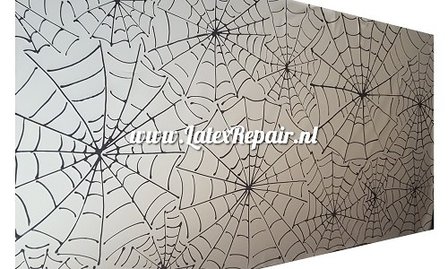 Latex spinnenweb cobweb halloween cosplay