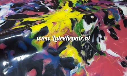 Mixed colour latex sheet 002