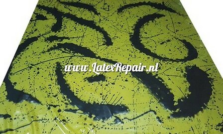 Spetter latex groen 02