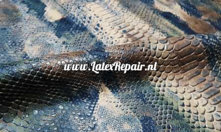 snake skin latex rubber