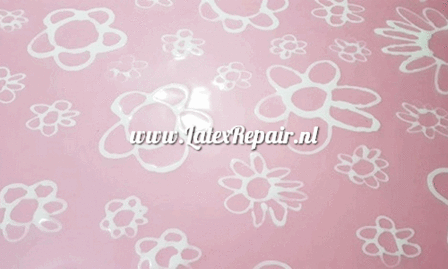 baby pink latex flowers floral