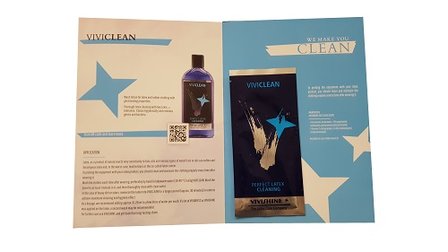 vivishine sample flyer dress clean