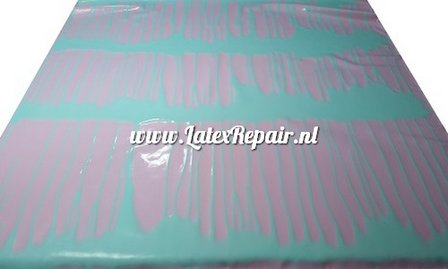 Latex Dripping ice cream baby pink/jade green 1290