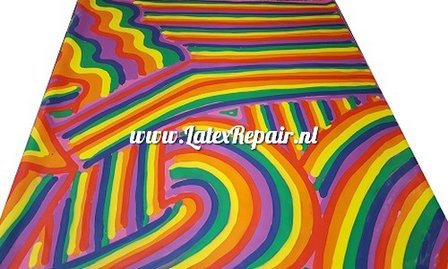 Rainbow pride latex 