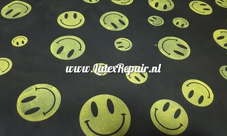 latex sheet acid house smiley latex