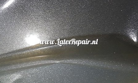 latex sheet zilver glitter transparant naturel