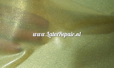 latex sheet goud glitter transparant naturel