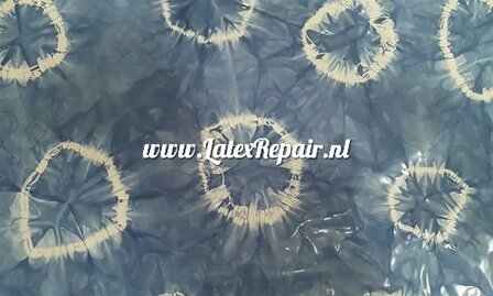 Latex sheet - Tye dye - blue white small 1219