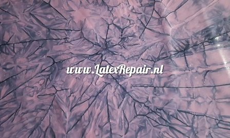 Latex sheet - Tye dye - purple/black star 1219