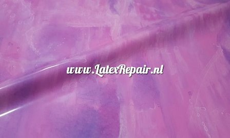 latex sheet mix pink white violet