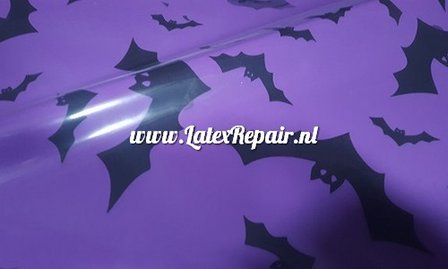 latex sheet stof fabric bats design