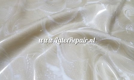 Latex sheet - Clouds gold/white 1273