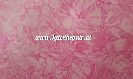 Latex sheet - Crystal marble - Wit/roze 1294