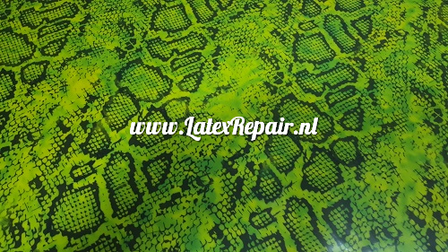 Latex sheet - Snakeskin - Green tones mix - 1346