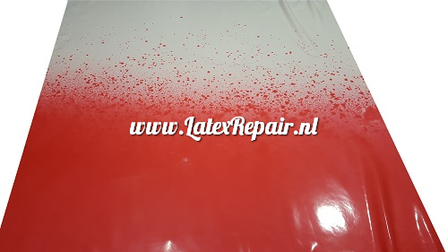 Latex sheet - Splatter ombre / half