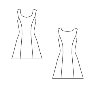 Patroon hotsell jurk prinsessenlijn