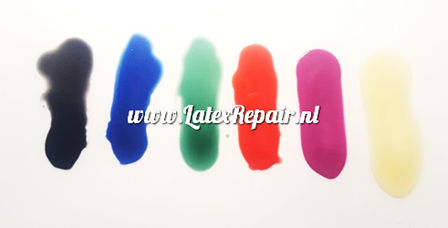 Hoe maken wij de juiste latex kleuren?