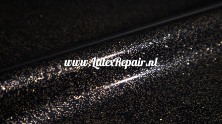 Latex sheet - Glitter brons/goud - zwart - 1405