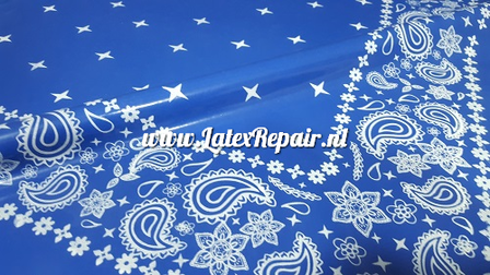 Latex bandana - Blauw (RAL 5002)