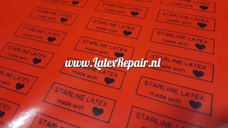 latex labels tags rubber