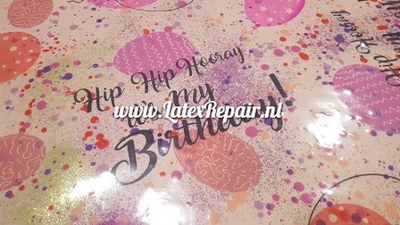 Latex sheet - Happy Birthday - 1492