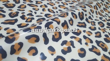 Latex sheet - Leopard bruin 