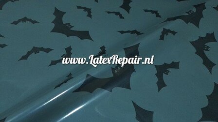 Exclusief latex - Vleermuis Halloween latex