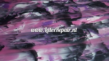 Latex sheet - Mix pink violet white black - 1526