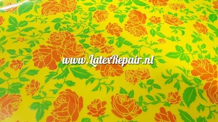 Latex sheet - Rozen geel - 1542