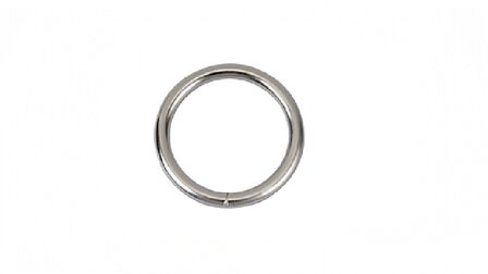 o ringen rond groot metaal zilver gelast staal 3