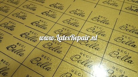 latex labels tags rubber