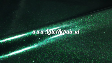 Latex sheet - Glitter groen zwart - 1452