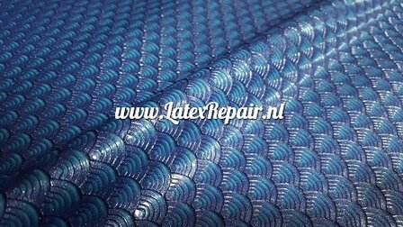Exclusief latex - Mermaid 1 - Blue/jade 1578