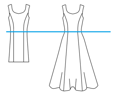 Pattern: Dress - Princess line