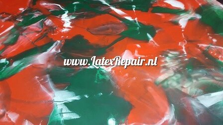 Latex sheet - Mix rood groen wit - 1749