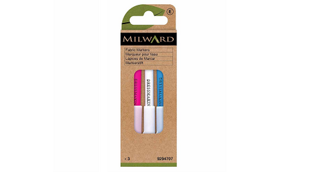 Washable marking pencil set (blue-red-white)