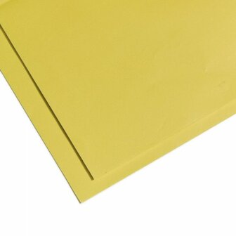 Kopieerpapier voor patronen 82x57cm - geel