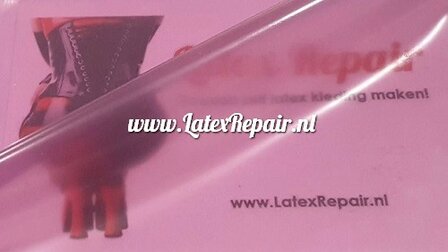transparant lila latex rubber
