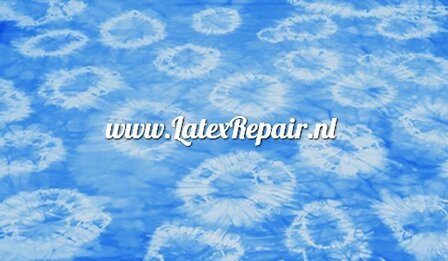 Latex - 07004b -Crystal / Marble / Tie-Dye Cuty pie blue